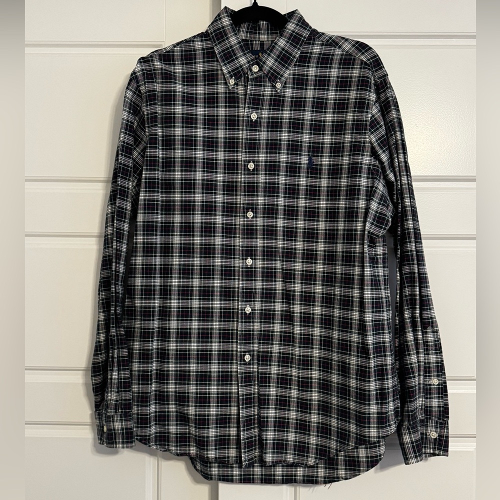 Ralph Lauren Plaid Button Down Shirt